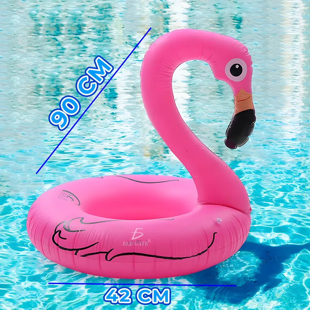 Dona Inflable En Forma De Flamingo