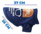 Chaqueta De Invierno Para Mascotas Abrigo Cálido Y Cómodo Azul