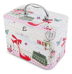 Cosmetiquera Neceser Estampado Kit De 3 Pzas