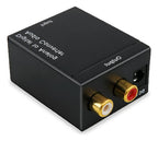 Convertidor de audio digital a análogo óptico RCA compuesto