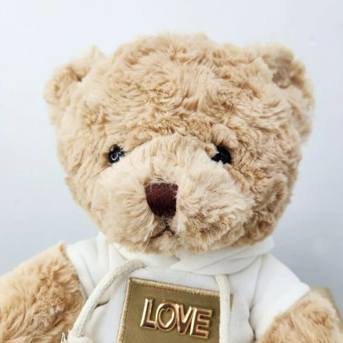 Oso De Peluche Con Sudadera De Moda