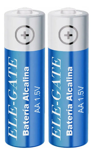 Paquete De 2 Pila Alcalinas Sin Mercurio Aa De 1.5v 2300 Mah