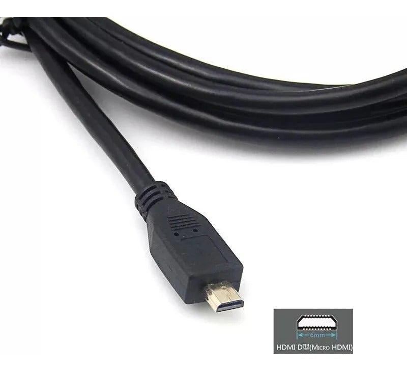 Cable De Video Micro Hdmi A Hdmi 1.5m