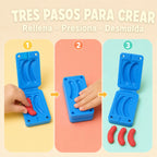 Set De Plastilina Infantil Con Moldes De Comida Y Sushi