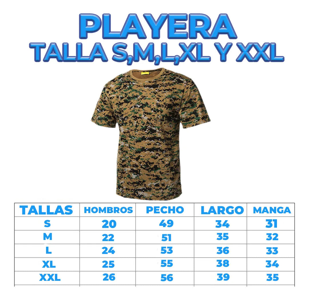 Camisa Táctica De Camuflaje Para Hombre