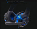Audifonos Diadema Gamer Para Ps4 Xbox360 One Jack 3.5mm Pc Azul