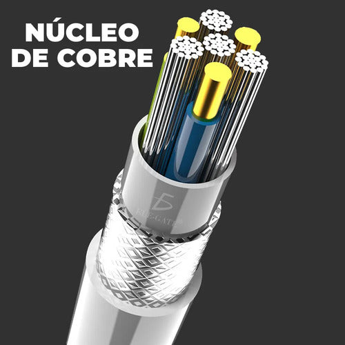 Cable Auxiliar Tipo C A Audio Estéreo 3.5mm Para Audífono