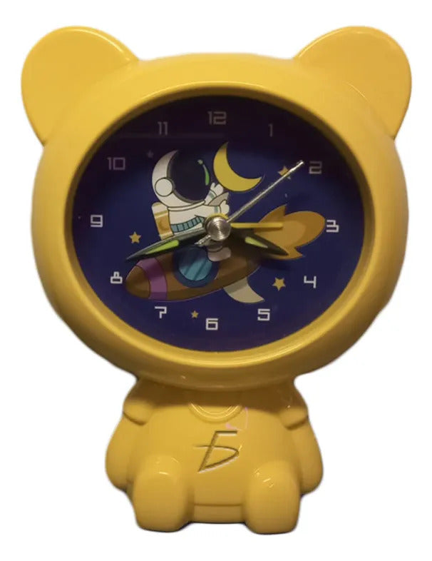 Reloj Despertador Astronauta De Vinilo