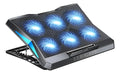 Base enfriadora para laptop de 12 A 17 con 6 ventiladores