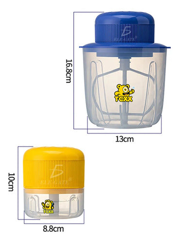Mini Batidor Y Cortador De Alimentos Multifuncional