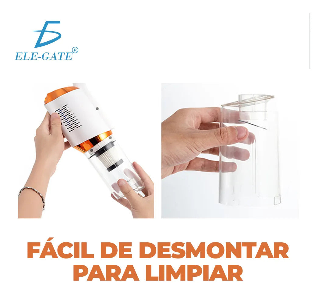 Aspiradora Inalámbrica Vertical Multifuncional Lavable Blanco
