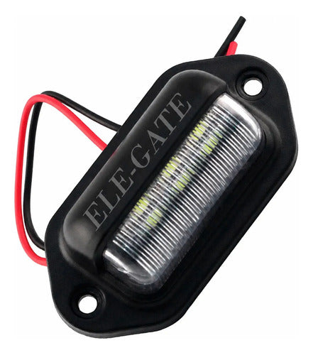 Luz Led De 12v Para Placa De Matrícula Exterior Y Interior