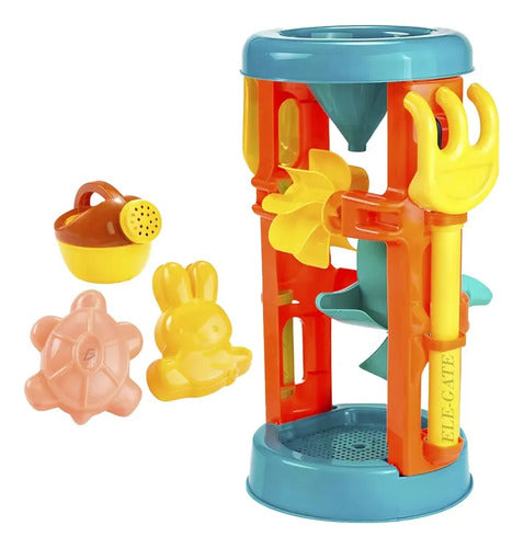 Torre De Rueda De Arena - Set De Juguetes De Playa Para