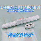Lampara Recargable Con Base Magnética