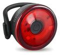 Luz Led Bicicleta Redonda Seguridad Trasera Usb Recargable Ipx65 Tamaño Universal Resistente Al Agua Color Negro Ele-gate
