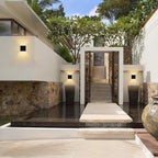 Lampara arbotante LED 7W luz blanco cálido pared interior