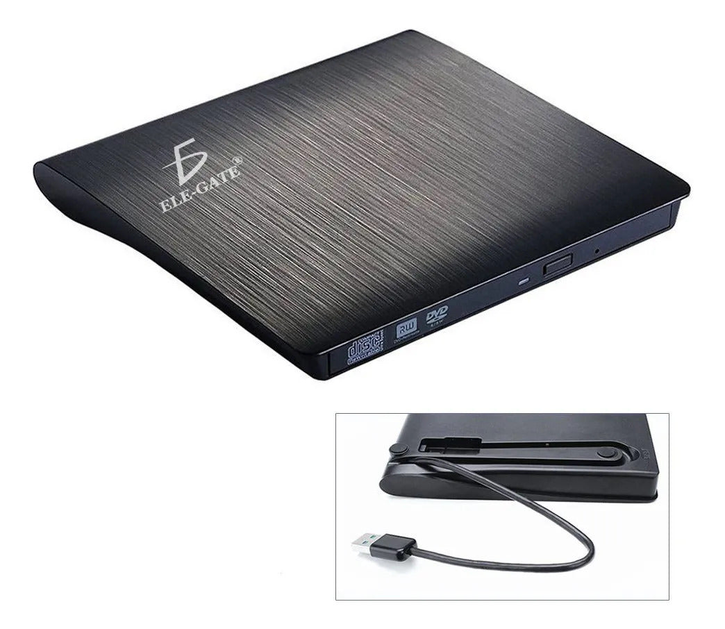 Lectora Y Grabadora De Dvd Cd Externa Usb 3.0