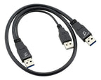 Cable Usb 2.0 Para Disco Duro 42 Cm Largo Macho A Macho