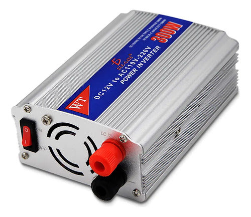 Inversor De Corriente Automotriz 300w 12v A 110v