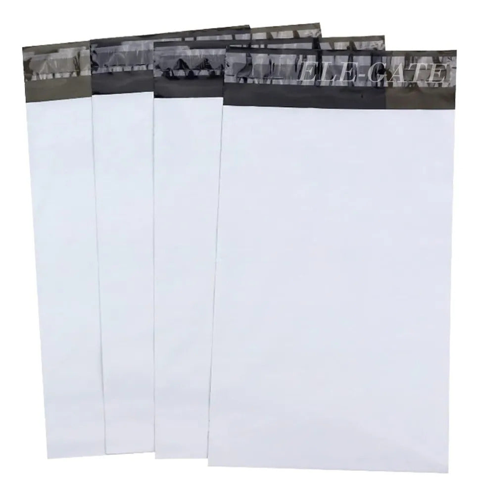 Paquete De 100pzs De Bolsas Sobre Polymailer Para Envios De