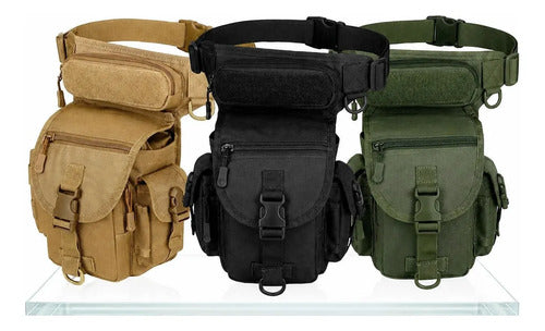 Bolsa Piernera Táctica Militar 700d Mochila De Pierna Para