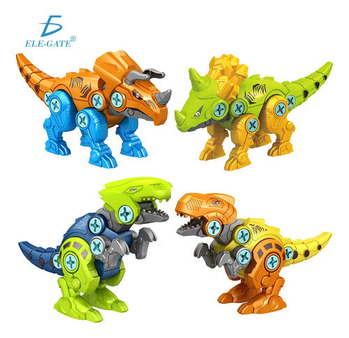 Juguete De Dinosaurio Diy Para Niños Con Taladro