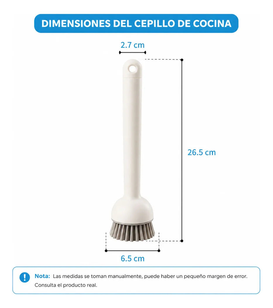 Cepillo De Cocina Ajustable 180 Con 6 Posiciones Para Ollas