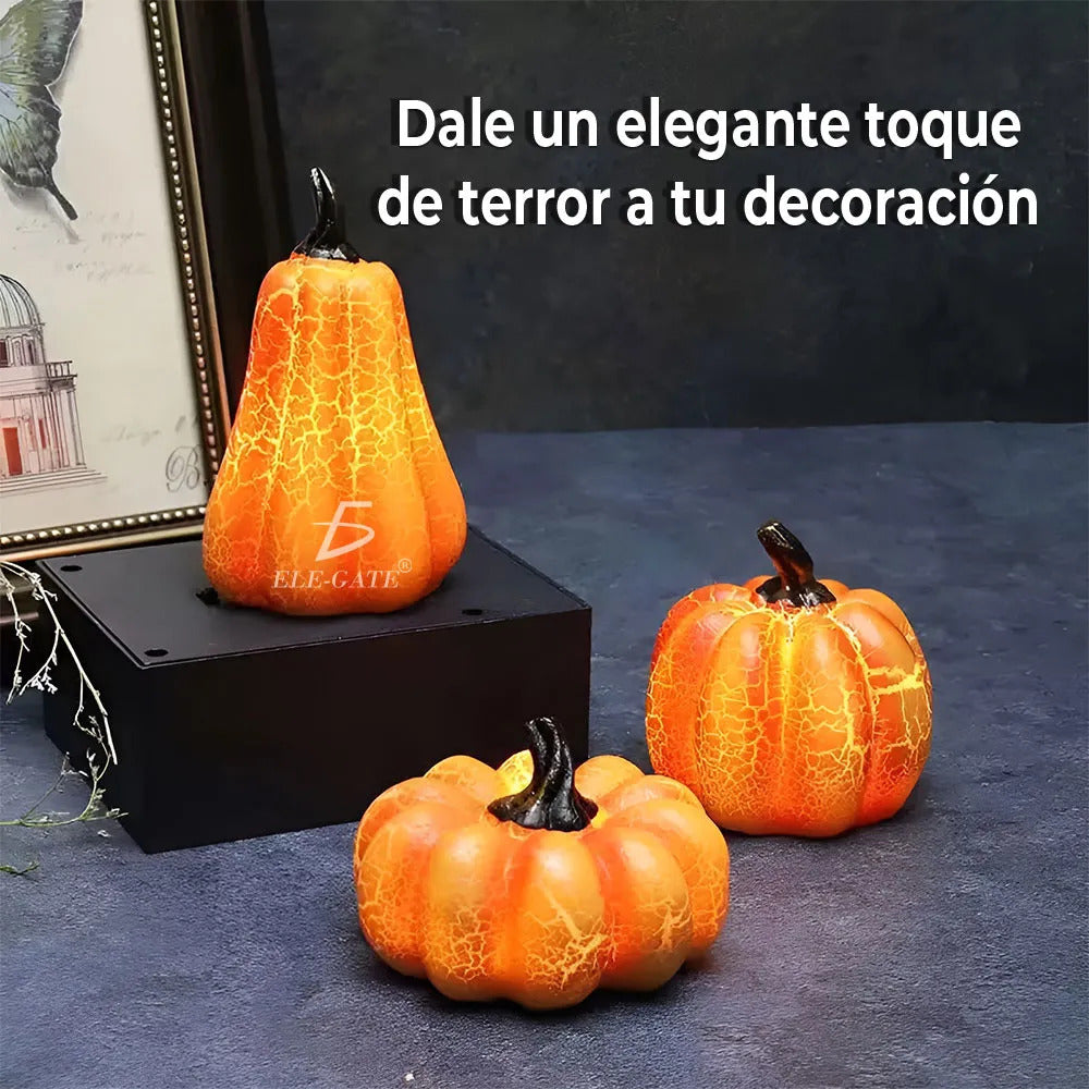 Decoración de mesa de Halloween con luz LED