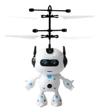 Mini Drone Esfera Voladora Con Luces Led Y Sensor Manual