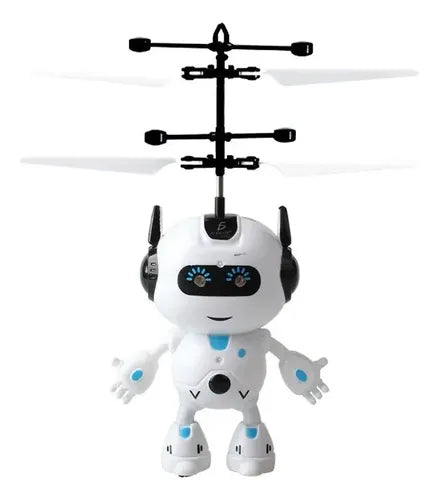 Mini Drone Esfera Voladora Con Luces Led Y Sensor Manual