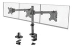 Soporte Triple Para Monitores De 32 Pulgadas - Ergonomía Negro
