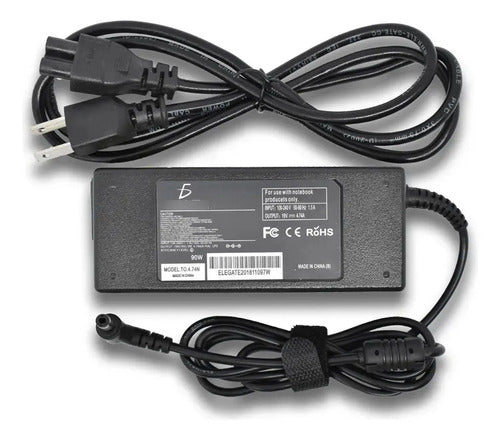 Cargador Laptop Para Toshiba 19v 4.74a 5.5 2.5mm Pa5035u