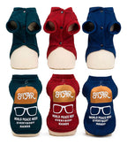 Chaqueta De Invierno Para Mascotas Abrigo Cálido Y Cómodo Azul