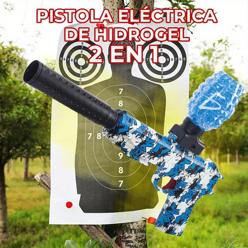 Pistola De Hidrogel Con Carga Rápida Automática