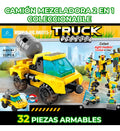 Juguete de bloques vehiculo de carga armable 2 en 1 32PZS 32