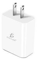 Cargador de pared USB de 5V 1A conexión USB color blanco