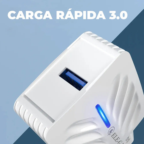 Cargador De Celular Qc3.0 Con Cable De Tipo C Cargar Rapida