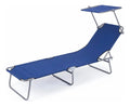 Silla Plegable Con Sombrilla De Gravedad Cero Reclinable
