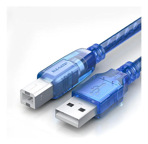 Cable Usb A B Macho 10m Impresora Escaner Multifuncional