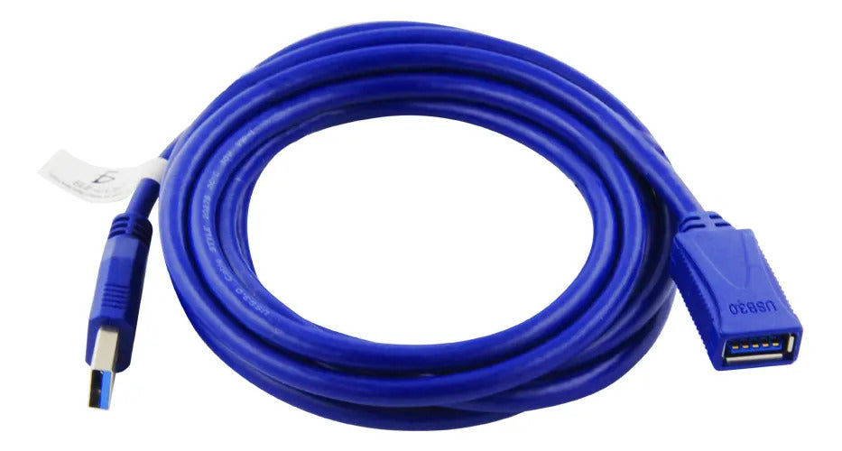 Cable extensión USB 3.0 macho a hembra 3 metros high speed