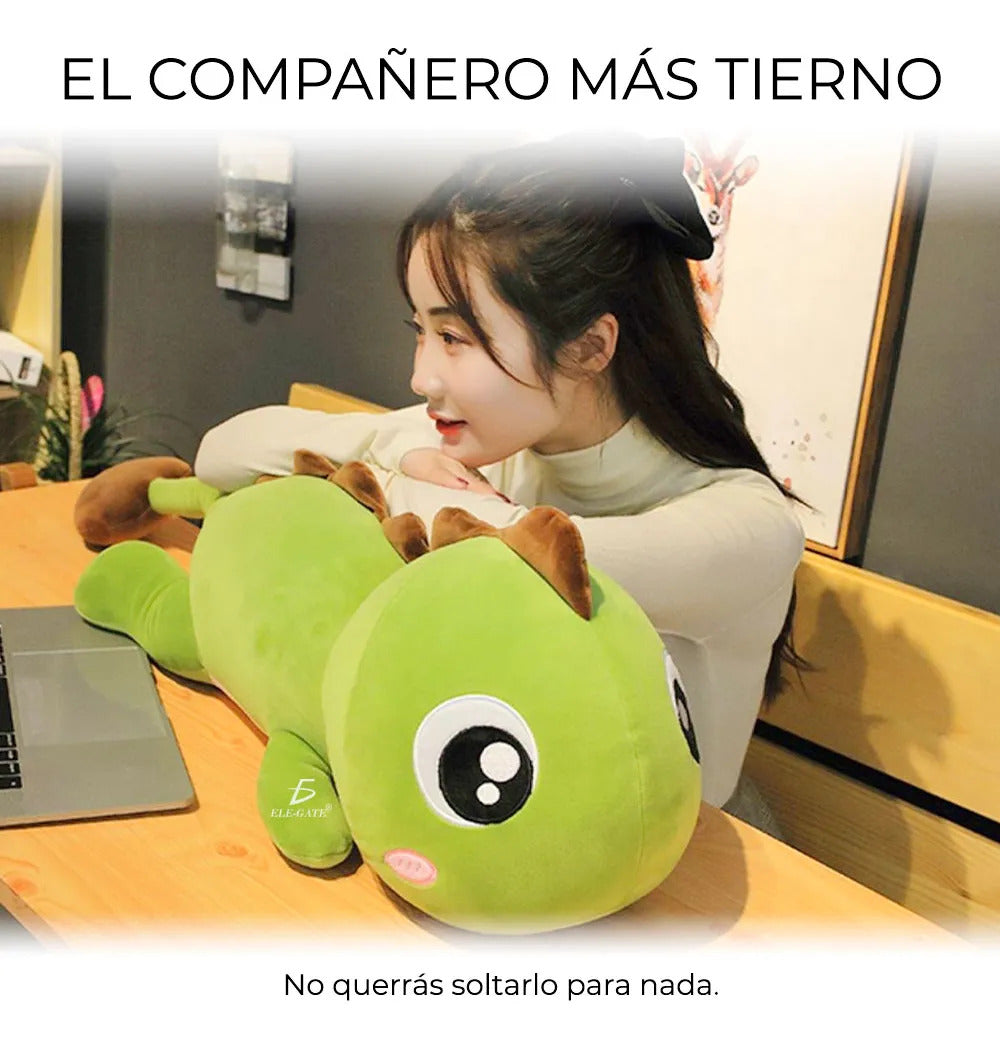 Peluche dragon de bebe largo 80cm