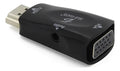 Adaptador convertidor HDMI a VGA audio 3.5