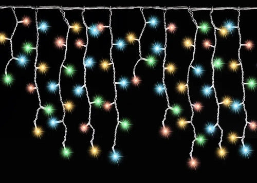 Cascada De Luz Led 4m Rgb Impermeable