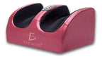 Masajeador eléctrico de piernas, pies y brazos shiatsu rodillo color rojo