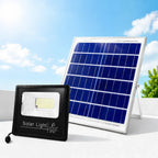 Reflector Led 100w C/ Panel Solar-control Luz Blanca