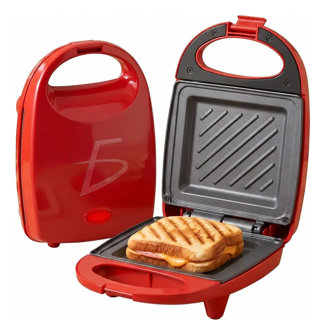 Sandwichera eléctrica tipo prensa