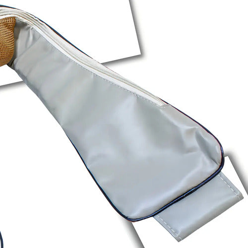 Masajeador Cuello Espalda Hombro Relajante Golpeteo Cervical Beige