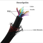 Cable Hdmi 30 Metros Full Hd 1080p Para Ps3 Para Xbox 360