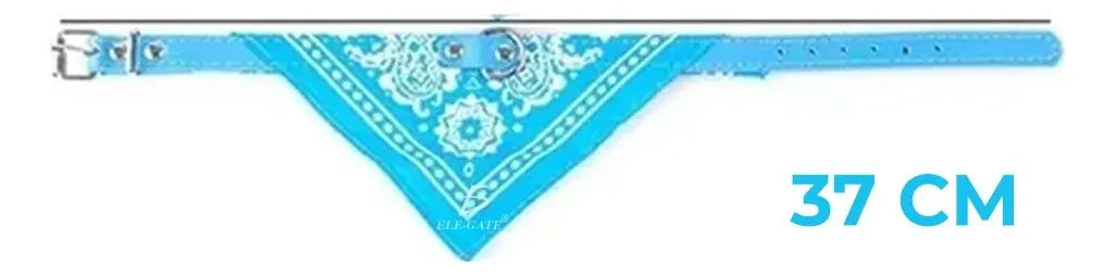 Collar Con Paliacate Elegante Y Ajustable Para Mascotas