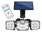 Lampara Led Solar Con Sensor De Movimiento Impermeables